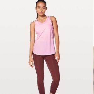 Rare Lululemon Pearl Pink Sculpt Tank size 6